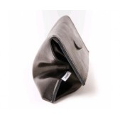 Leather plastic bag