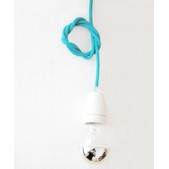 Color Cord & Pendent Light Fixture